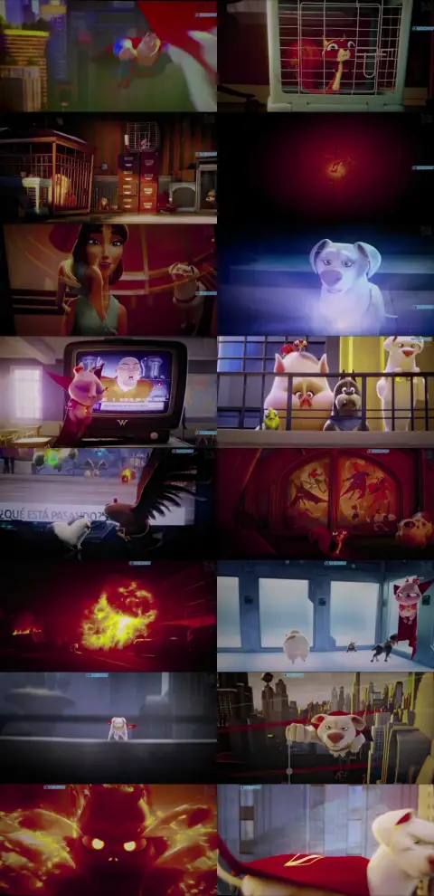 Still 1 of DC League of Super-Pets (2022) HDCAM [Hindi (CLEAN)] 1080p 720p & 480p x264
