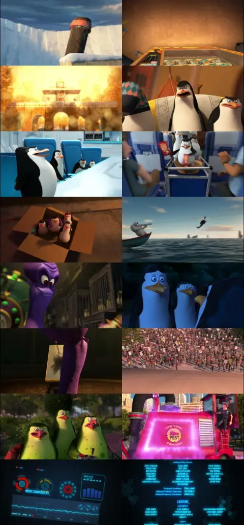 Still 1 of Penguins of Madagascar (2014) BluRay [Hindi (DD5.1) & English] 1080p 720p & 480p Dual Audio [x264]
