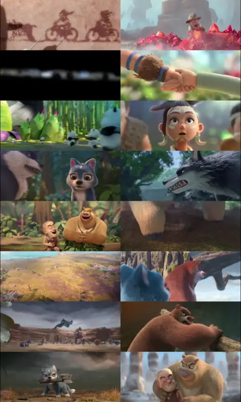 Still 1 of Boonie Bears: Blast into the Past (2019) WEB-DL [Hindi (DD2.0) & English] 1080p 720p & 480p Dual Audio [x264/ESubs]
