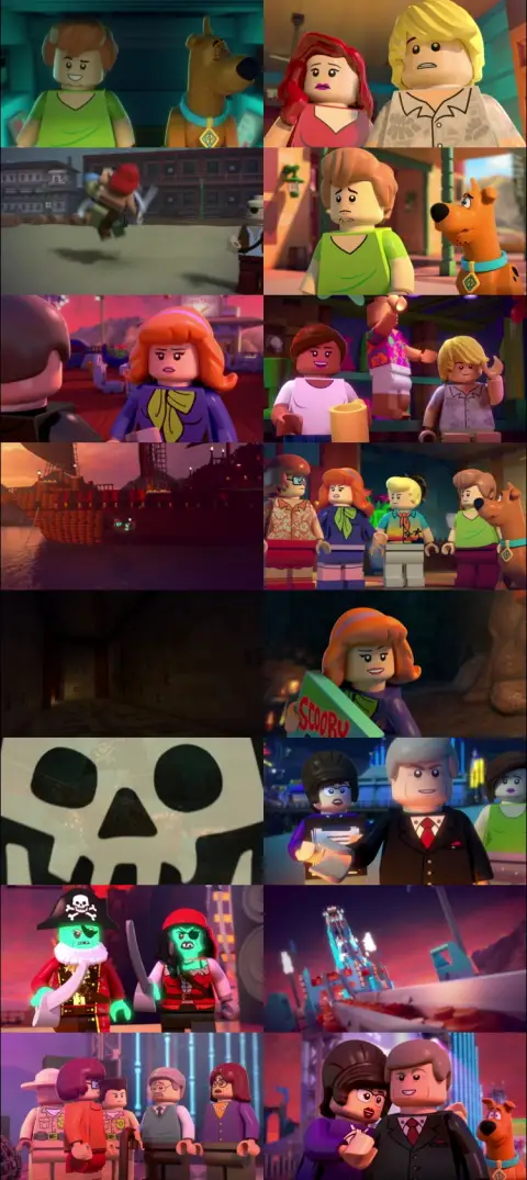 Still 1 of Lego Scooby-Doo! Blowout Beach Bash (2017) WEB-DL [Hindi (DD2.0) & English] 1080p 720p & 480p Dual Audio [x264/ESubs]