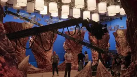 Still 5 of One Last Adventure: The Making of Stranger Things 5 (2026) WEB-DL [Hindi (DD5.1) & English] 1080p 720p & 480p Dual Audio [x264/ESubs]