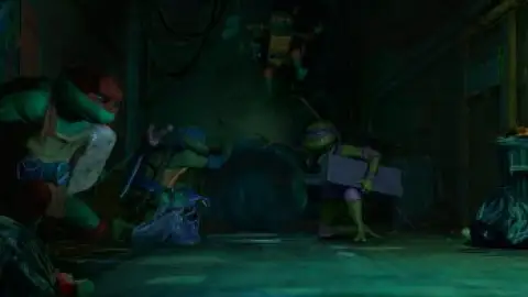 Still 1 of Teenage Mutant Ninja Turtles: Mutant Mayhem (2023) WEB-DL [Hindi (ORG 5.1) + English] 1080p 720p & 480p Dual Audio [x264/ESubs]
