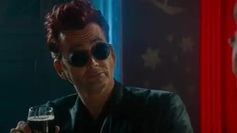 Still 4 of Good Omens (Season 3) WEB-DL [Hindi (DD5.1) & English] 4K 1080p 720p & 480p [x264/10Bit-HEVC] | [ALL Episodes] | PrimeVideo Series