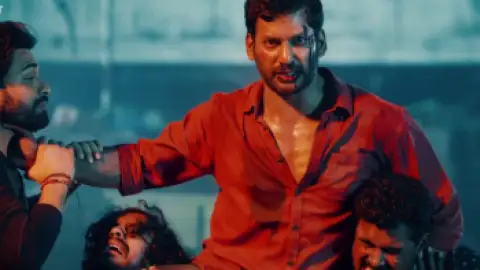 Still 6 of Veerame Vaagai Soodum (2022) [HQ Hindi-Dub] WEB-DL 1080p 720p & 480p [x264/HEVC] HD