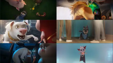 Still 1 of DC League of Super-Pets (2022) WEB-DL [Hindi (ORG 5.1) & English] 1080p 720p & 480p Dual Audio [x264/10Bit-HEVC]